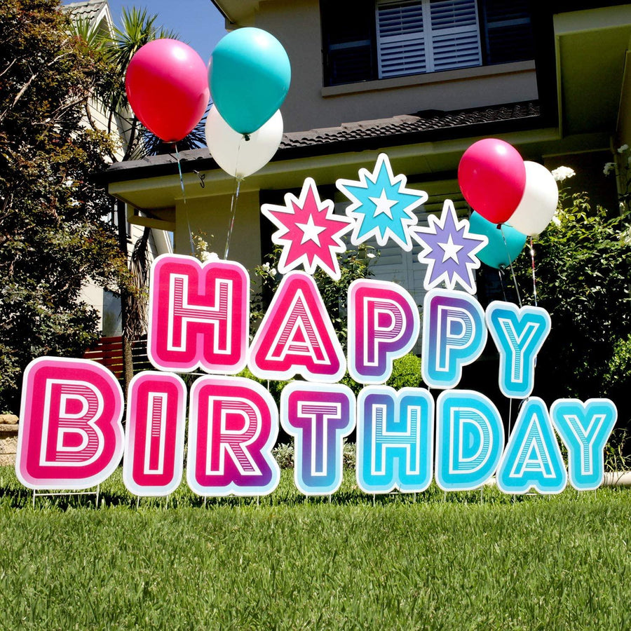 Birthday Parties Birthday Yard Signs