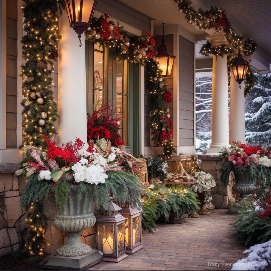 Christmas Porch Decorations