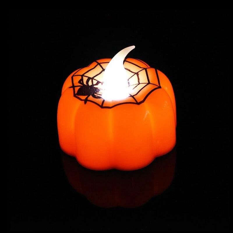 LED Halloween Pumpkin Candles
