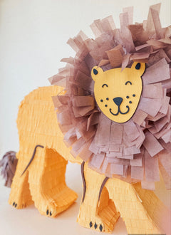 Majestic Lion Piñata - Roar into Celebration with King of the Jungle!