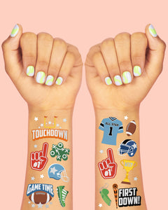 Football Tats - 60 temporary tattoos