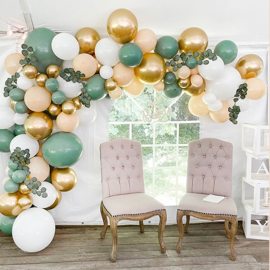 Ellie's Party 15 Ft Balloon Garland Kit, Pick Your Colors