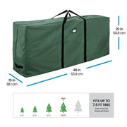 Big Moisture Resistant Christmas Tree Storage Bag, Durable & Tear-Proof (Fits 7.5 to 9 ft Trees)