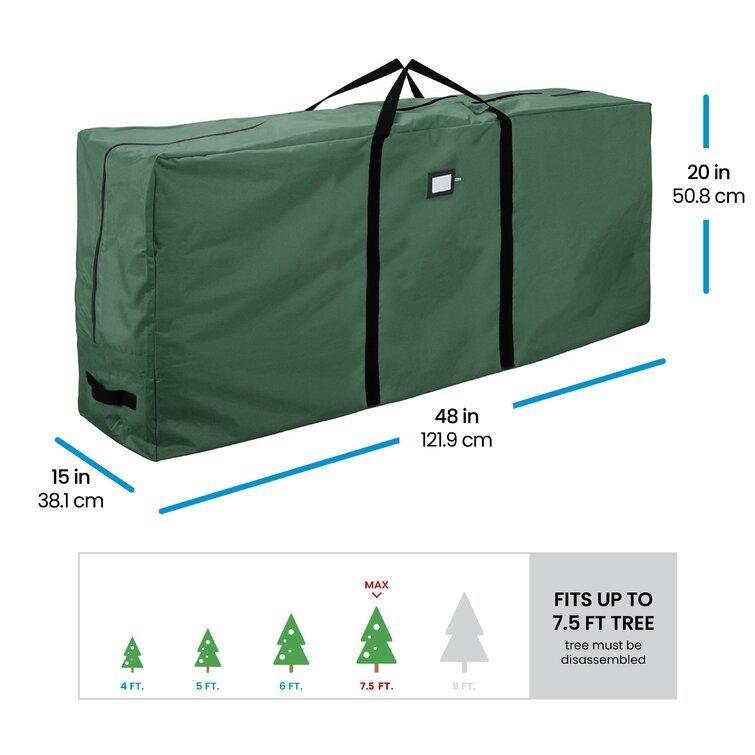 Big Moisture Resistant Christmas Tree Storage Bag, Durable & Tear-Proof (Fits 7.5 to 9 ft Trees)