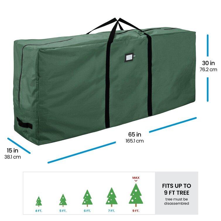 Big Moisture Resistant Christmas Tree Storage Bag, Durable & Tear-Proof (Fits 7.5 to 9 ft Trees)