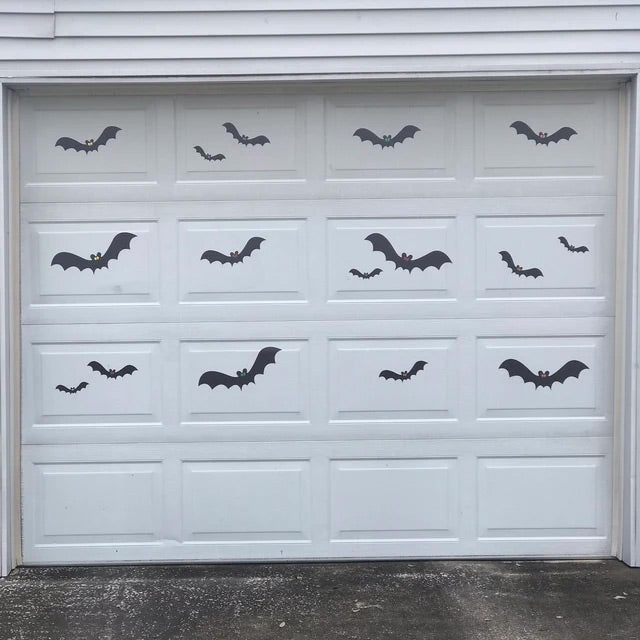 16 Piece Halloween Bats Magnets, Indoor or Outdoor Halloween Magnets
