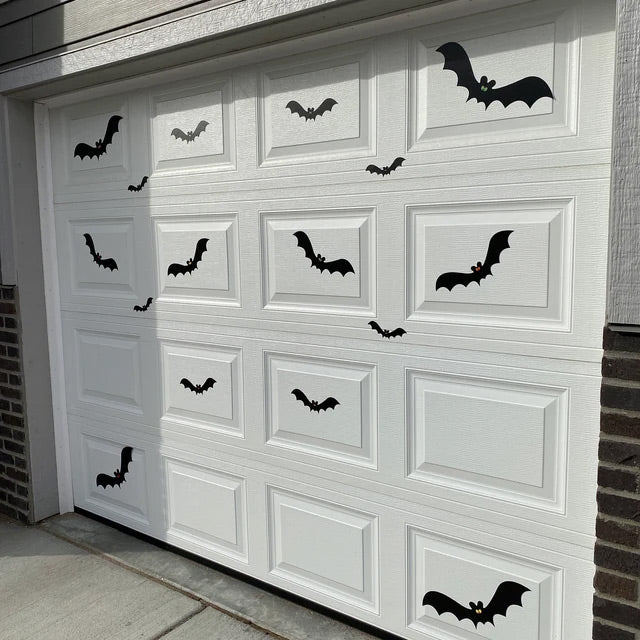 16 Piece Halloween Bats Magnets, Indoor or Outdoor Halloween Magnets