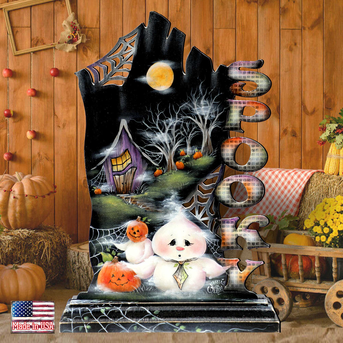 Not Too Spooky Halloween Outdoor Decor by Jamie Mills-Price - Thanksgiving Halloween Decor - 8457408F