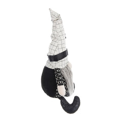 Sitting Gnome With Hat Spider, For Halloween Decor