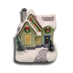Christmas Village House F07M4-38-W221C
