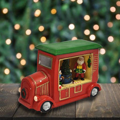 Christmas Car Decoration. Christmas Village