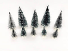 Christmas Trees. Christmas Village