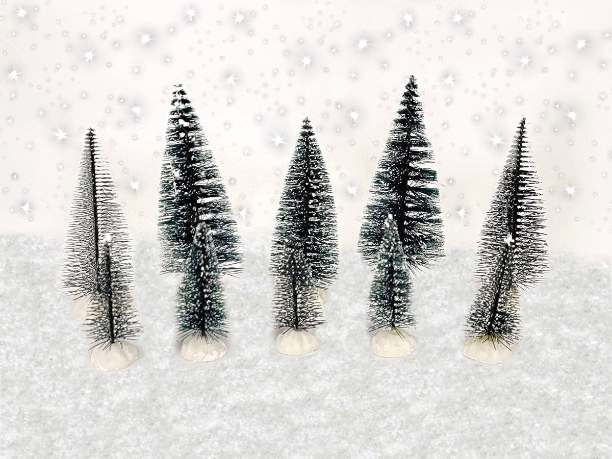 Christmas Trees. Christmas Village