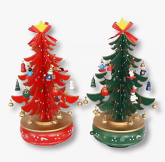Wooden Christmas tree Wizardi F07M6-20 Green