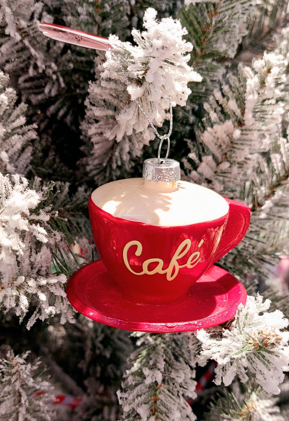 Christmas Glass Ornament - Red Cup