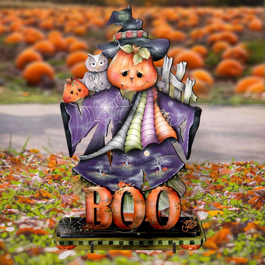 This Boos for You Halloween Outdoor Decor by Jamie Mills-Price - Thanksgiving Halloween Decor