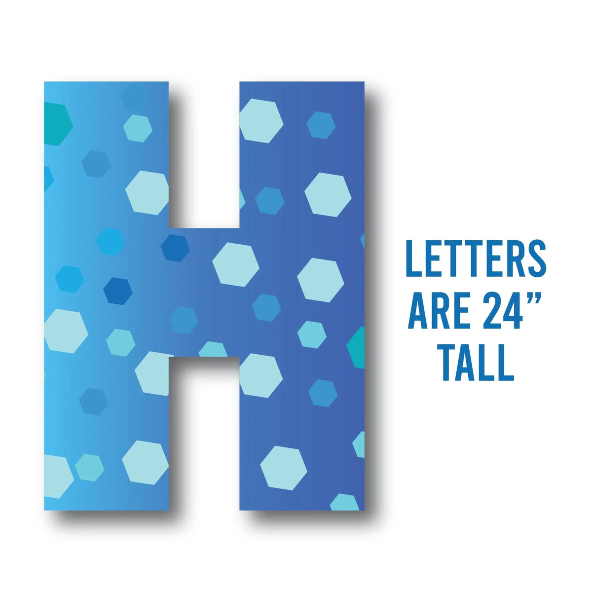 22.75" Happy Birthday Confetti Colored Letters - Breuer Font
