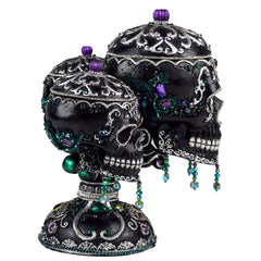 Tri-Skull Candy Bowls | Halloween Decor | Katherine's Collection
