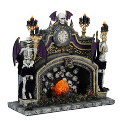 Kiss of Death Tabletop Hearth | Halloween Decor | Katherine's Collection