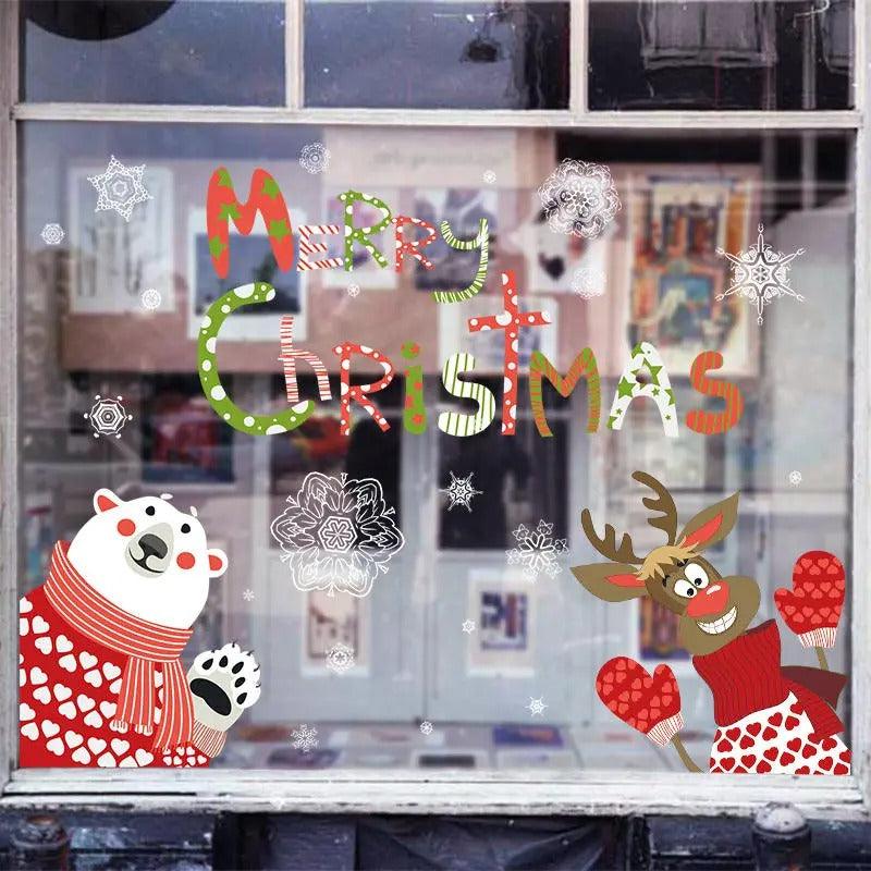 Christmas Decorative Stickers, 60 x 90 cm