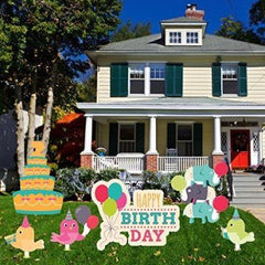 Youth Birthday Yard Card Rental Business Package