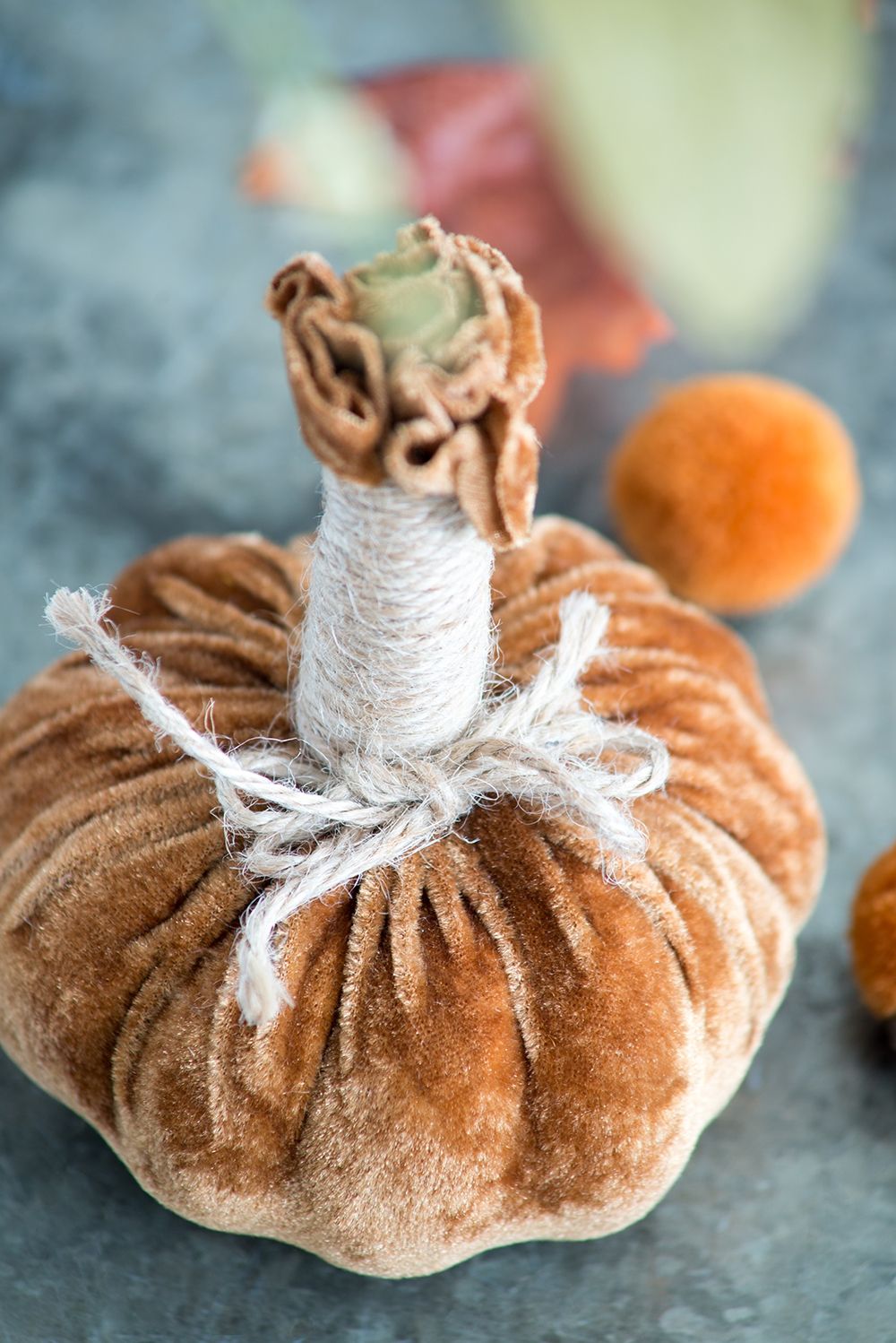 Pumpkin Ornament For Holiday Harvest Festival Fall Festival & Thanksgiving (Set of 6)