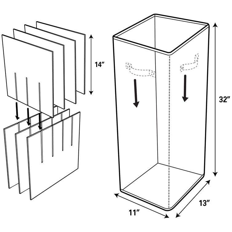Christmas Gift Wrap Storage Box