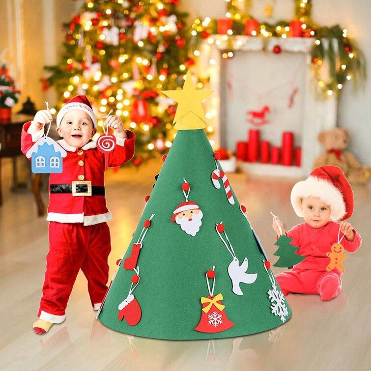 3D DIY Christmas Tree with Ornaments