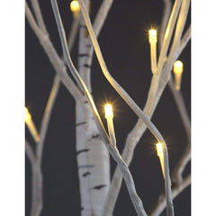 3-Piece Birch Trees with LED Set