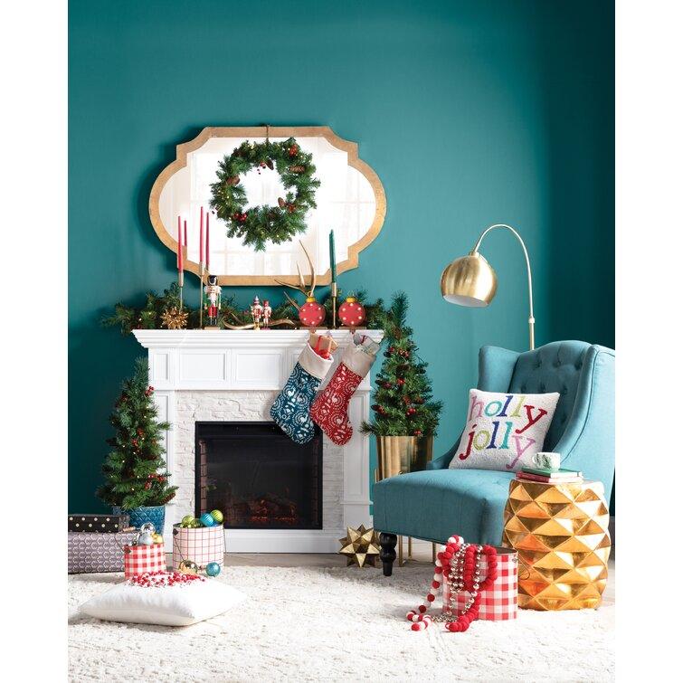 Mini Artificial Christmas Tree with Clear Lights