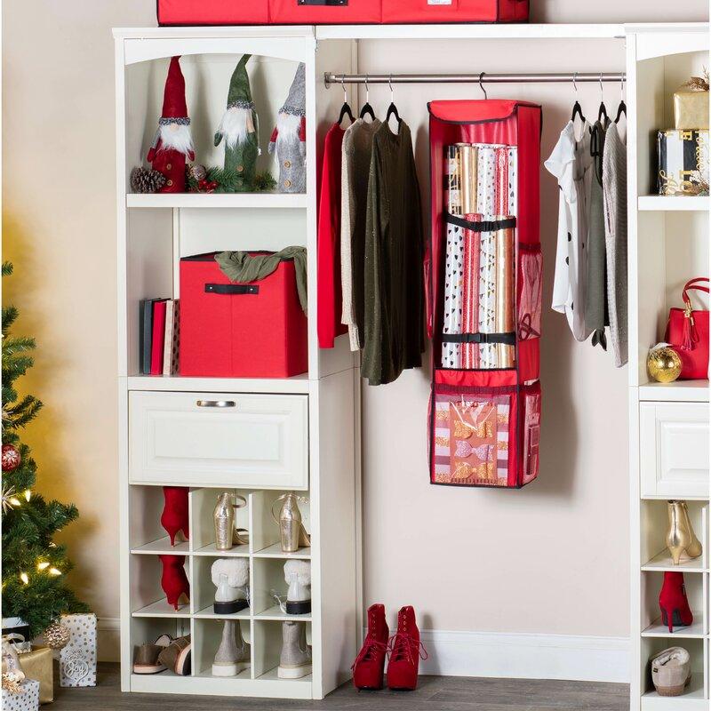 Moisture Resistant Christmas Gift Wrap Storage
