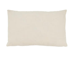 Fennco Styles Holly Berry Decorative Throw Pillow Cover 12" W x 20" L - Ivory Holiday Cushion Case for Christmas, Home, Couch, Living Room Décor, Special Occasion