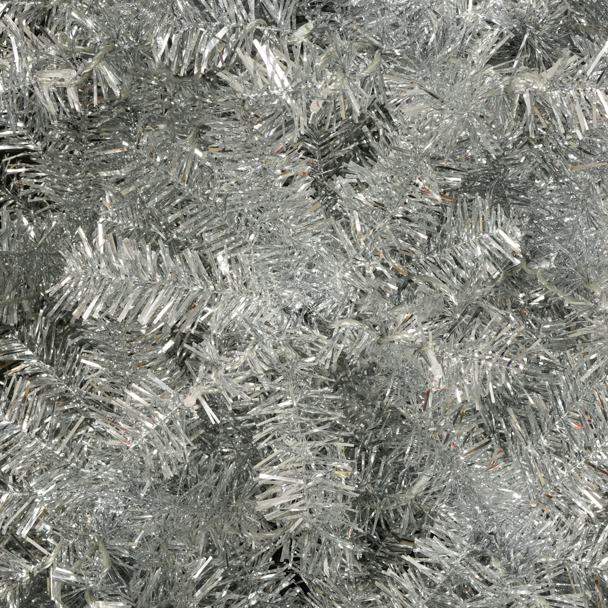 6FT Silver Pre-Lit Artificial Christmas Tree with 300 LED Lights - Silver