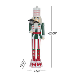 Classic Iron Nutcracker for Holiday Decor