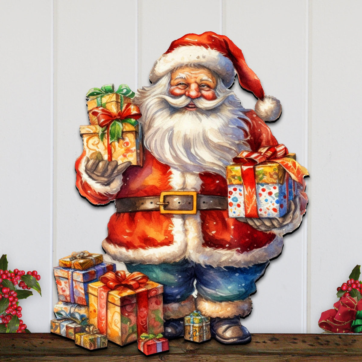 Merry Delivery Holiday Door Decor by G. Debrekht - Christmas Decor - 8611080H
