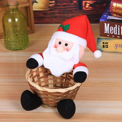 Santa Claus Candy Storage Basket