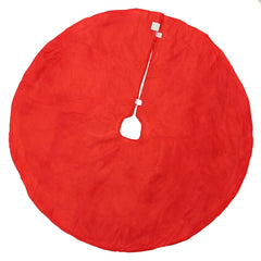 Stitched Snowflake Christmas Tree Skirt