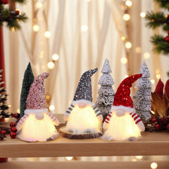 Christmas Decorations With Lights Princess Doll Christmas Gift Decoration