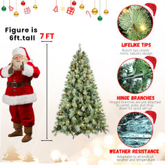 4FT Christmas Tree With 150 Warm Lights