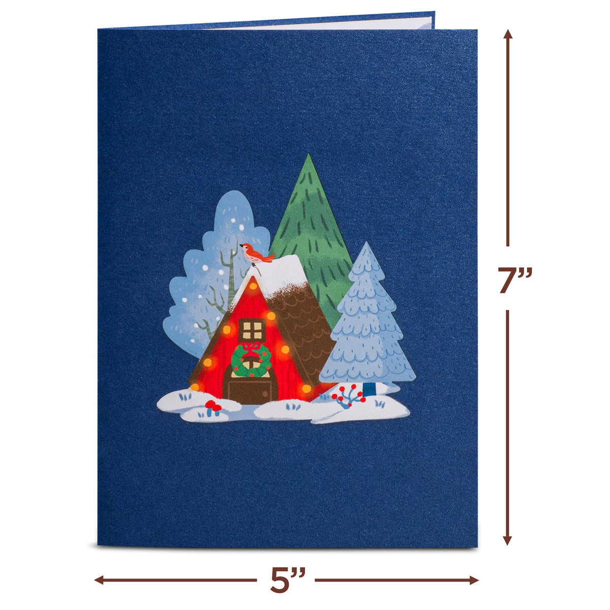 Magical Town Christmas Pop Up Card