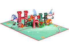 Ho Ho Ho Christmas Popup Card