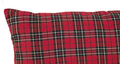 Fennco Styles Holiday Tartan Plaid Dazzle Christmas Decorative Throw Pillow