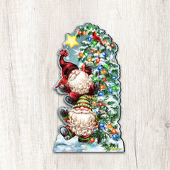 Trimming the Tree Holiday Door Decor by D. Gelsinger - Christmas Decor - 8461064H-DG