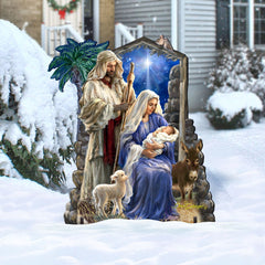 Holy Night Nativity Outdoor Decor by D. Gelsinger - Nativity Holiday Decor - 8461041F-1618