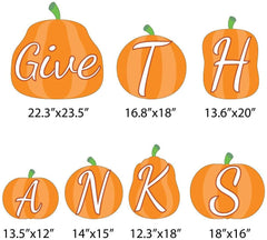 Give Thanks Thanksgiving Yard Decorations