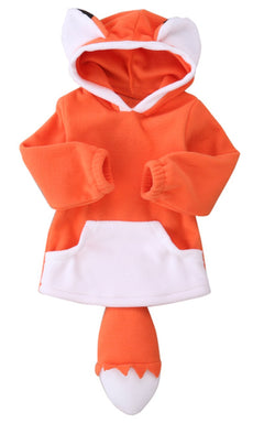 stylesilove Unisex Baby Boys and Girls Cute Cartoon Animal Design Long Sleeve Pullover Hoodie Soft Fall Winter Outfit