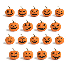 Calidum Halloween Pumpkin Decorating Stickers 18 Sheets Black Kids Craft