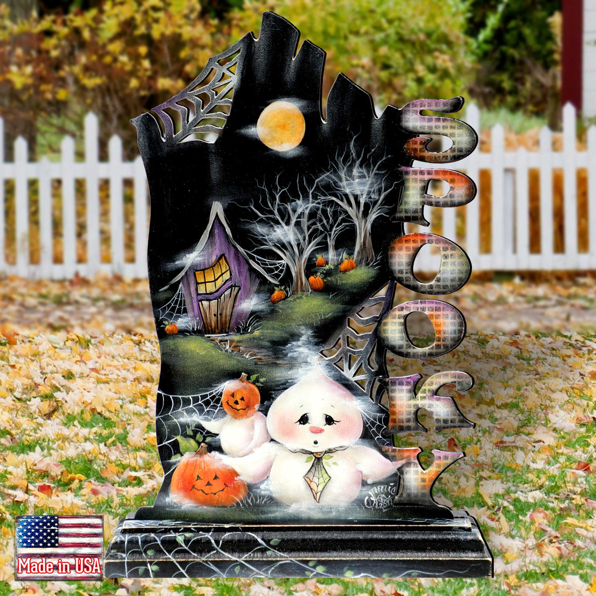 Not Too Spooky Halloween Outdoor Decor by Jamie Mills-Price - Thanksgiving Halloween Decor
