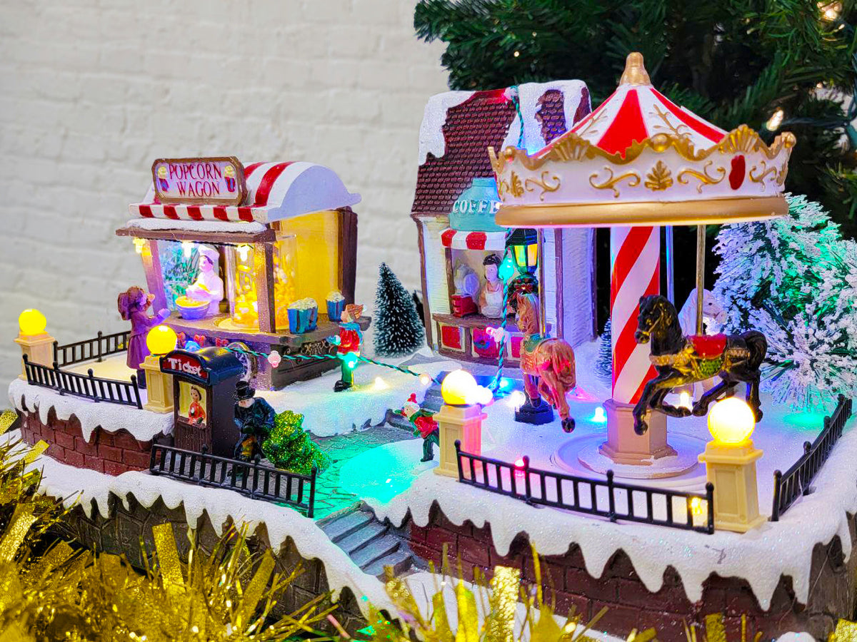 Christmas Village House F07M4-19-H508