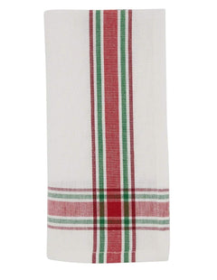 Fennco Styles Holiday Plaid Design 100% Cotton Tablecloth 70" W x 70" L - Red Green Table Cover for Home, Dining Table Decor, Banquet, Christmas and Special Event